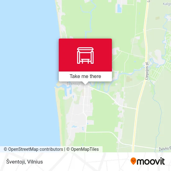 Карта Šventoji