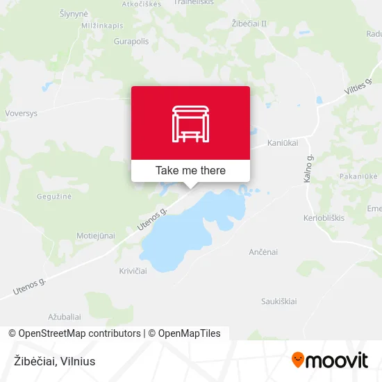 Карта Žibėčiai