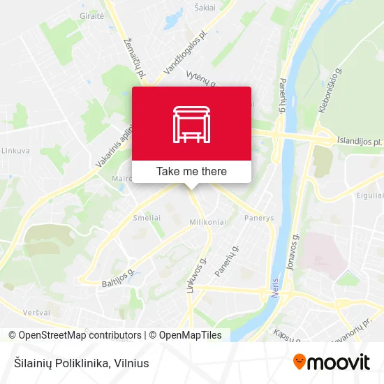 Карта Šilainių Poliklinika