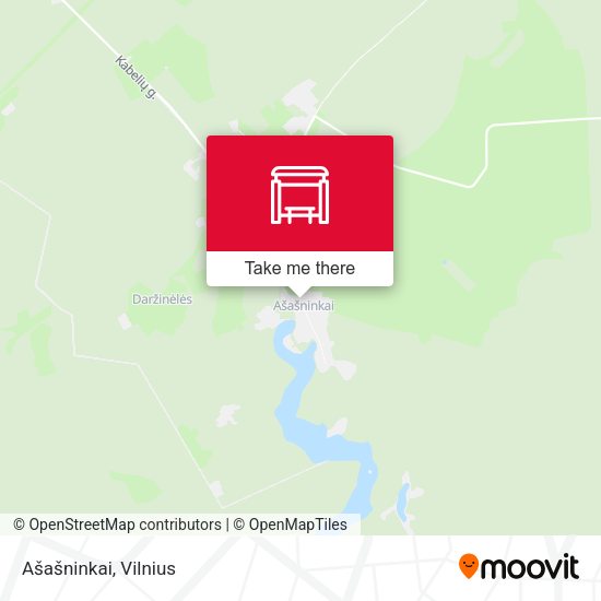 Карта Ašašninkai
