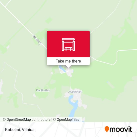 Карта Kabeliai