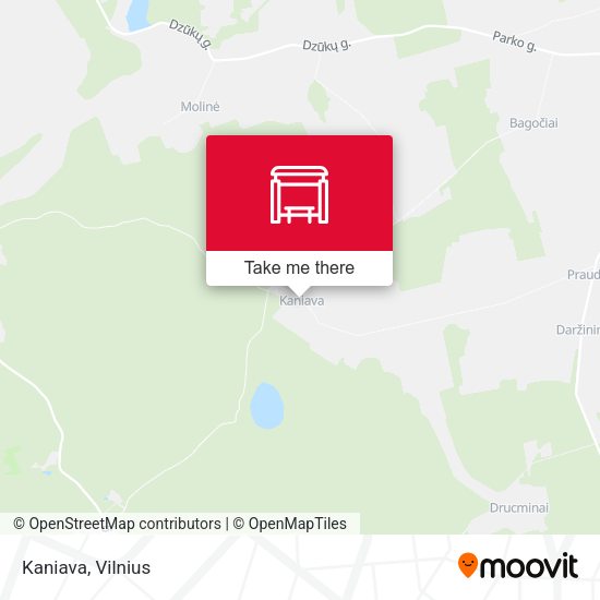 Карта Kaniava