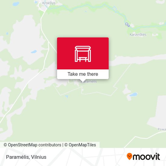 Карта Paramėlis