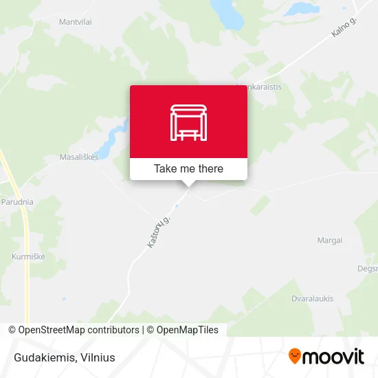 Карта Gudakiemis