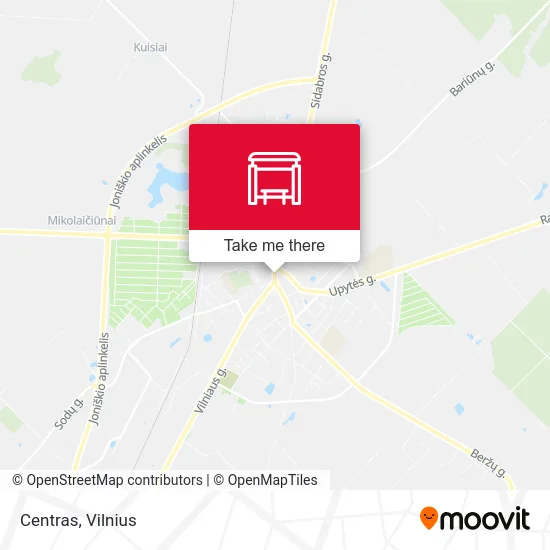 Centras map
