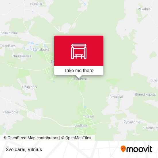 Карта Šveicarai