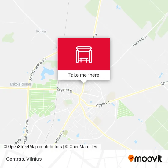 Centras map
