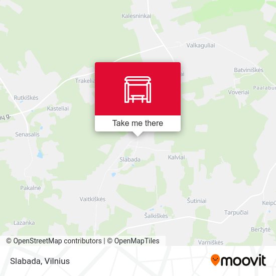 Карта Slabada