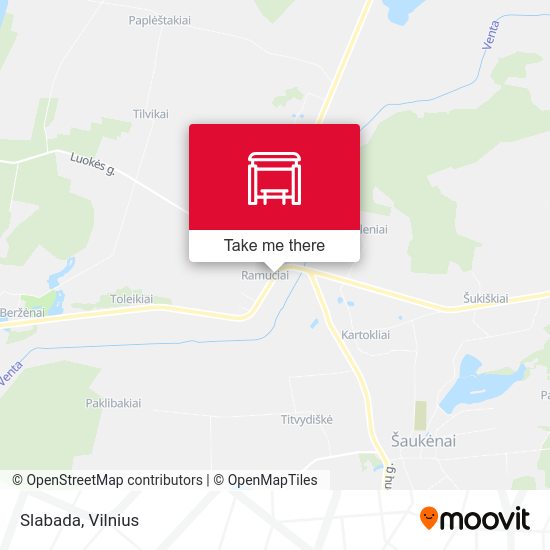 Карта Slabada