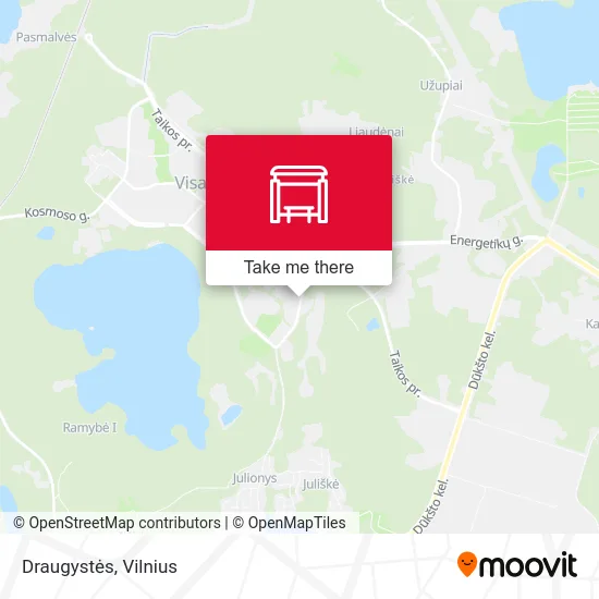 Карта Draugystės