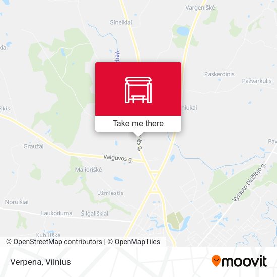 Карта Verpena