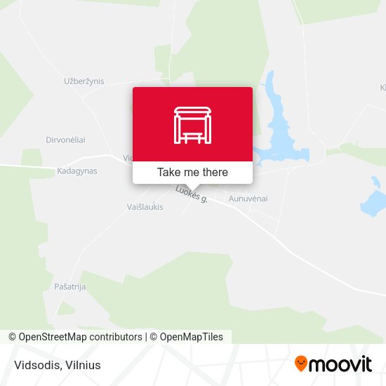 Карта Vidsodis