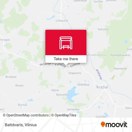 Карта Baltdvaris