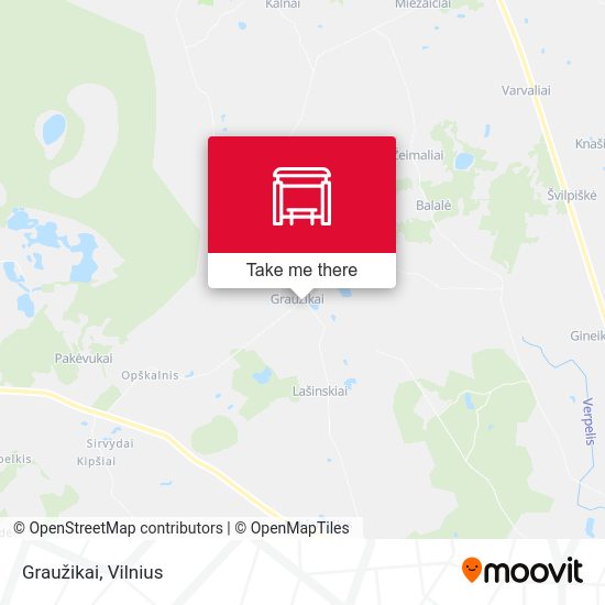 Карта Graužikai