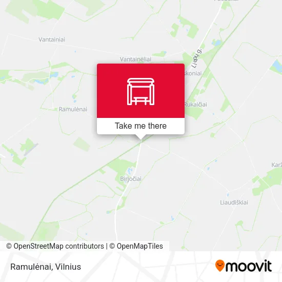 Карта Ramulėnai