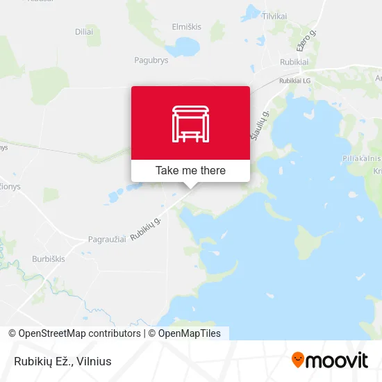 Карта Rubikių Ež.