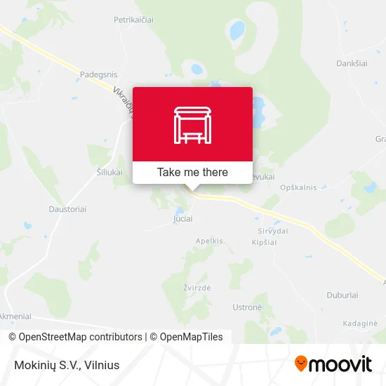Карта Mokinių S.V.