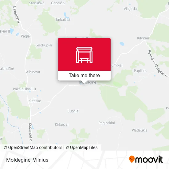 Карта Moldeginė