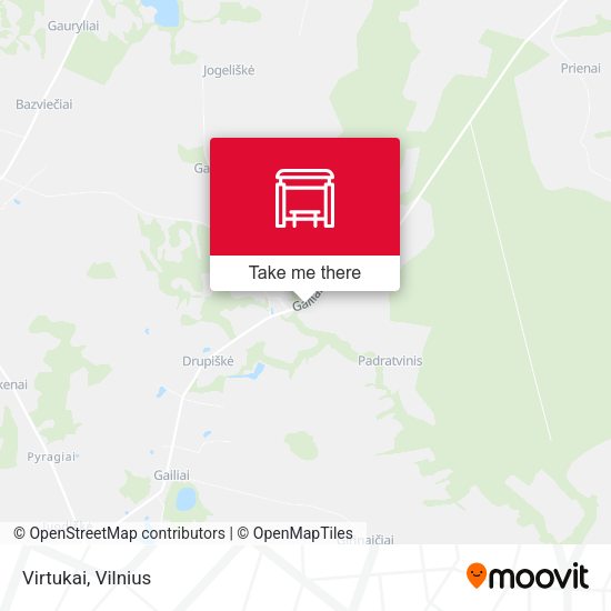 Карта Virtukai