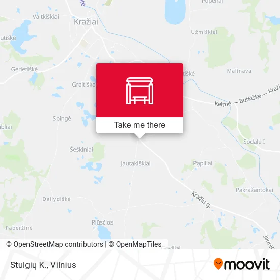 Карта Stulgių K.