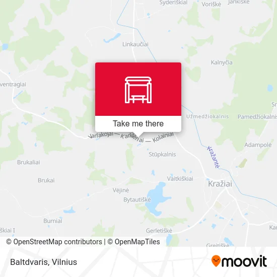 Карта Baltdvaris