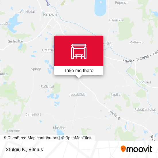 Карта Stulgių K.