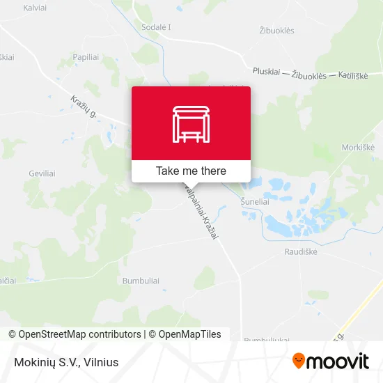 Карта Mokinių S.V.
