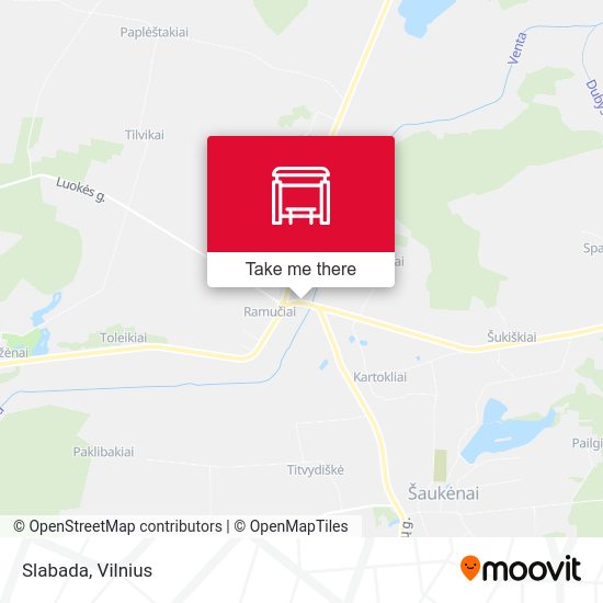 Карта Slabada