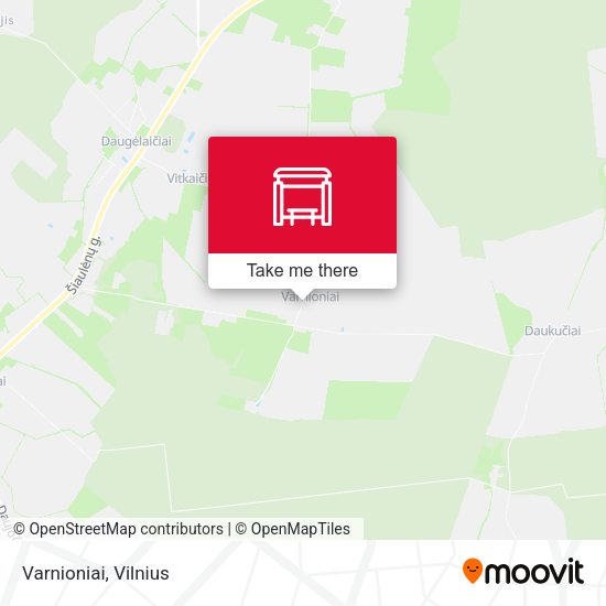 Карта Varnioniai