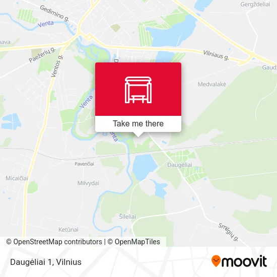 Карта Daugėliai 1