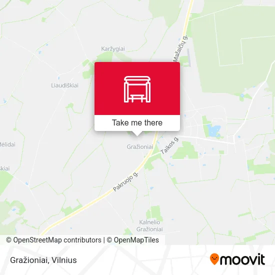 Карта Gražioniai