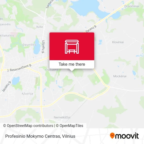 Карта Profesinio Mokymo Centras