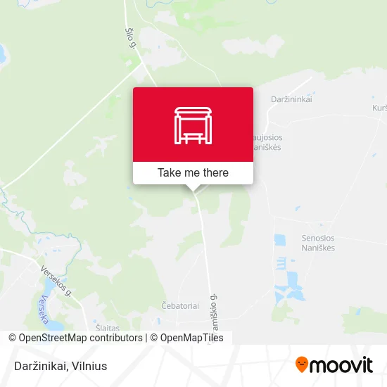 Карта Daržinikai