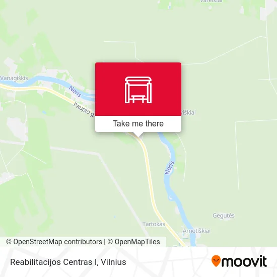 Карта Reabilitacijos Centras I
