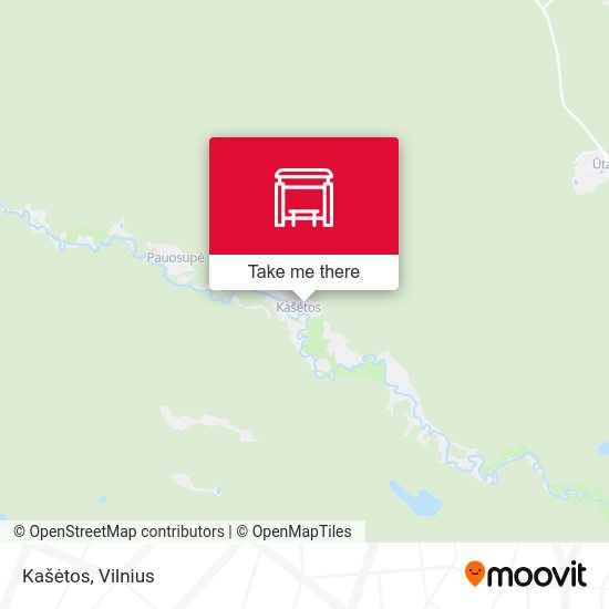 Карта Kašėtos