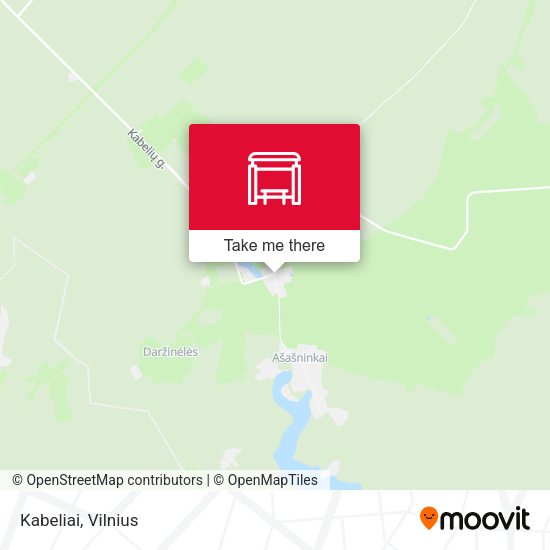 Карта Kabeliai