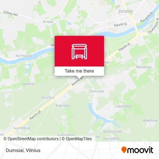 Карта Dumsiai