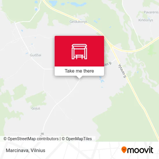 Карта Marcinava
