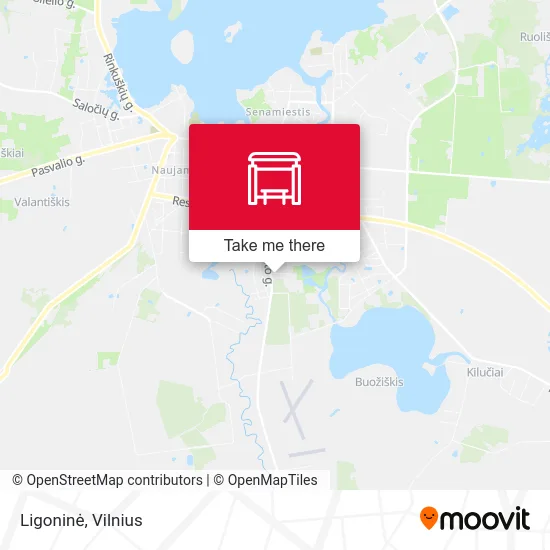 Карта Ligoninė