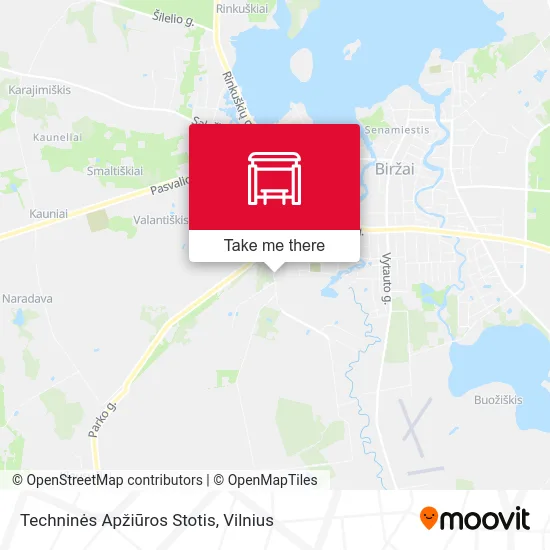 Techninės Apžiūros Stotis map