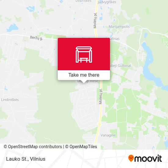 Lauko St. map