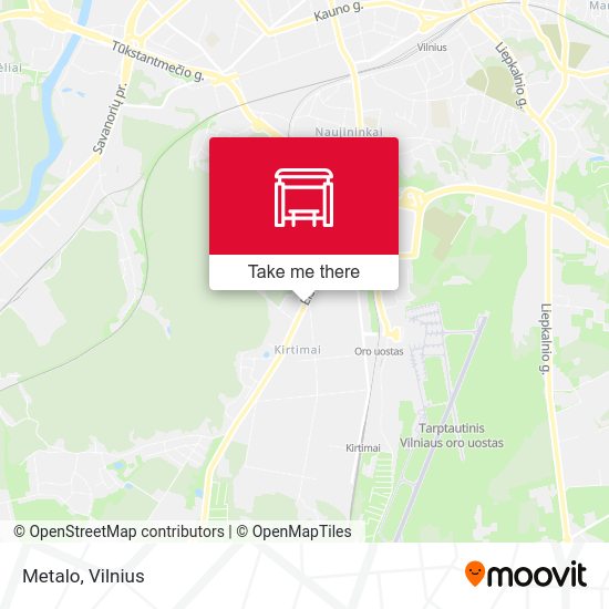 Карта Metalo