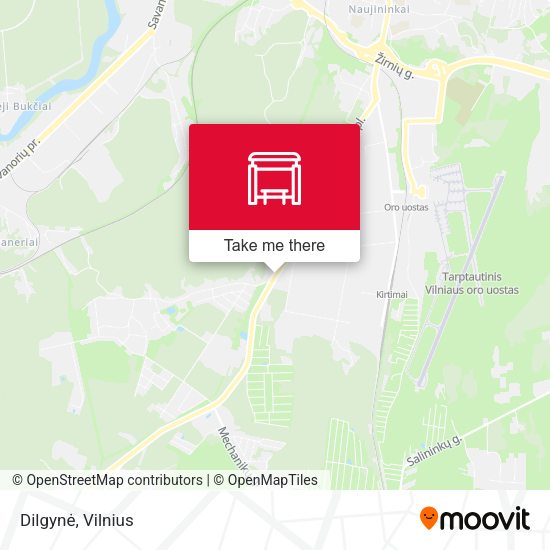 Карта Dilgynė