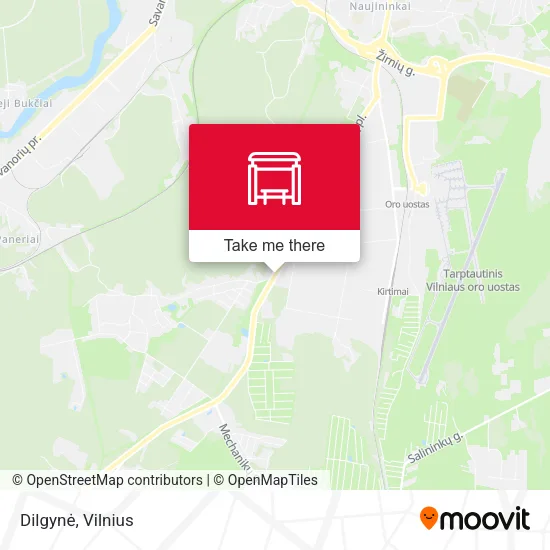 Карта Dilgynė