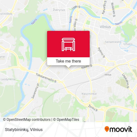 Карта Statybininkų