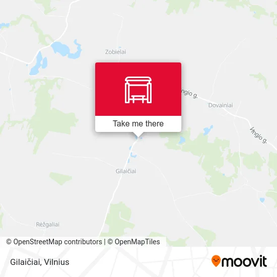 Карта Gilaičiai