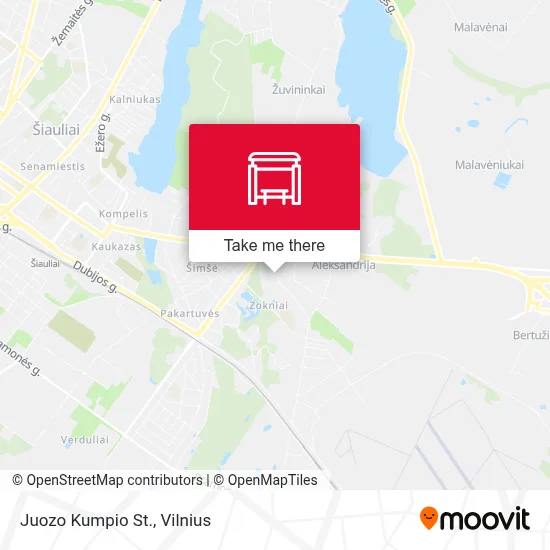 Juozo Kumpio St. map