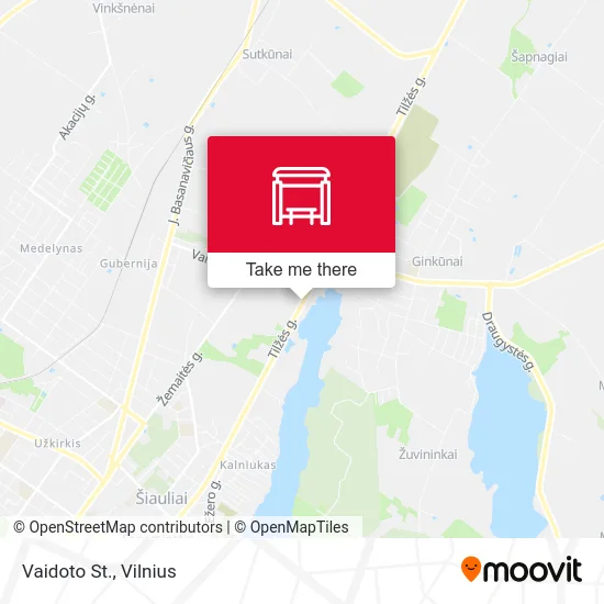 Vaidoto St. map