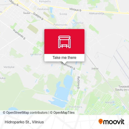Карта Hidroparko St.