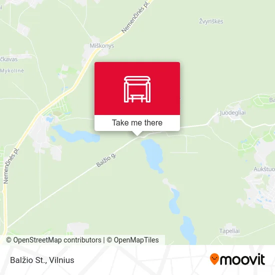 Карта Balžio St.